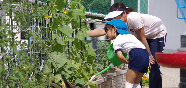 キラキラ光り輝く瞳がいっぱい！光が丘幼稚園